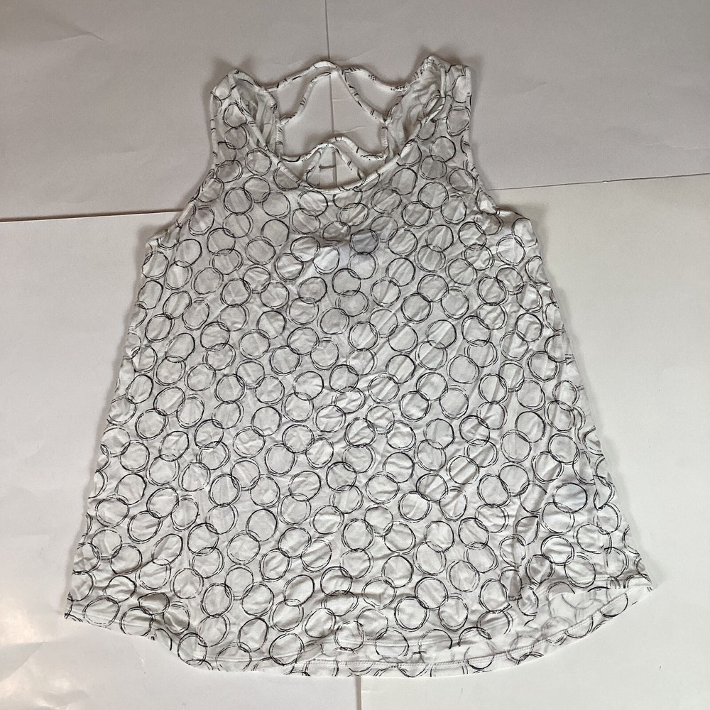 Apt.9 Womens Tank Top Shirt Top Size S Small Stretch Geometric Casual Comfort